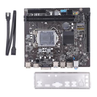 Игровая материнская плата B75 с портами M.2, двухканальной памятью DDR3 для LGA1155, 4 USB2.0, 2 USB3.0, SATA3.0