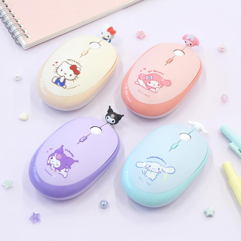 Gourmandise Bluetooth-мышь с персонажами Sanrio Kuromi SANG-558KU