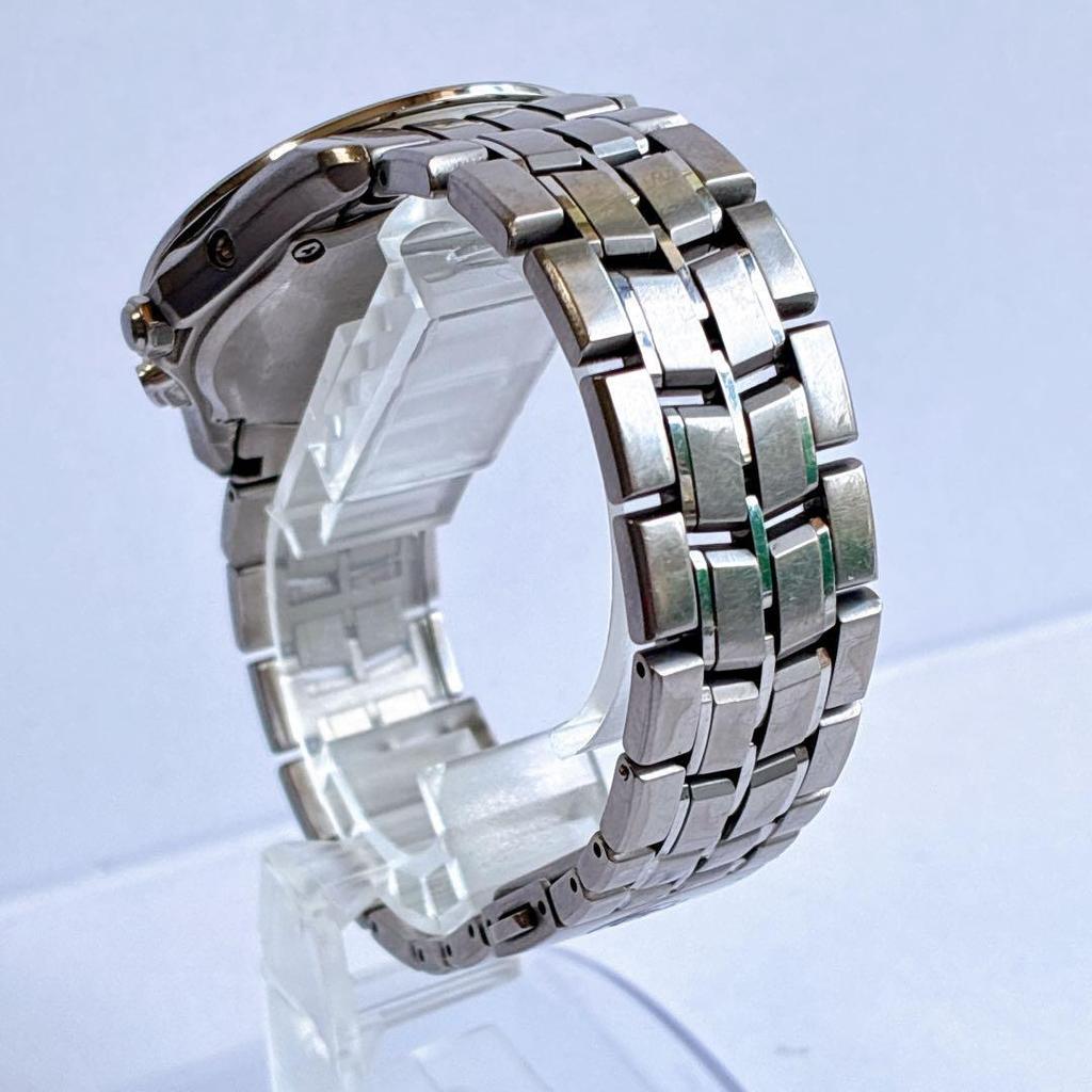 Б/у Citizen H113 EXCEED Solar Белый перламутр Титан #412