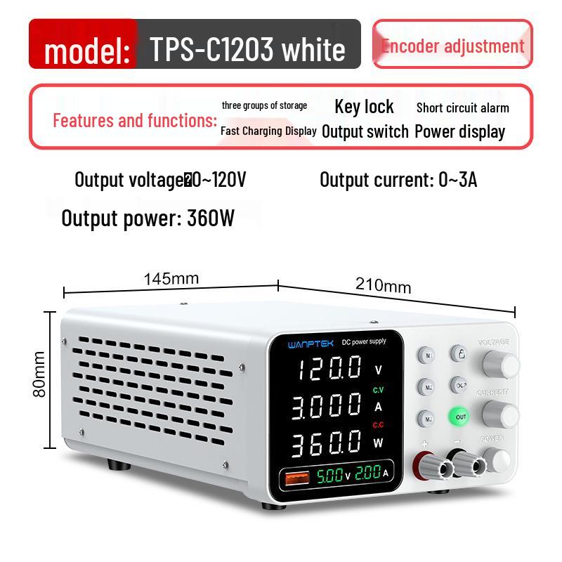 Регулируемый источник питания постоянного тока WANPTEK DPS605U для ремонта ноутбуков и мобильных телефонов