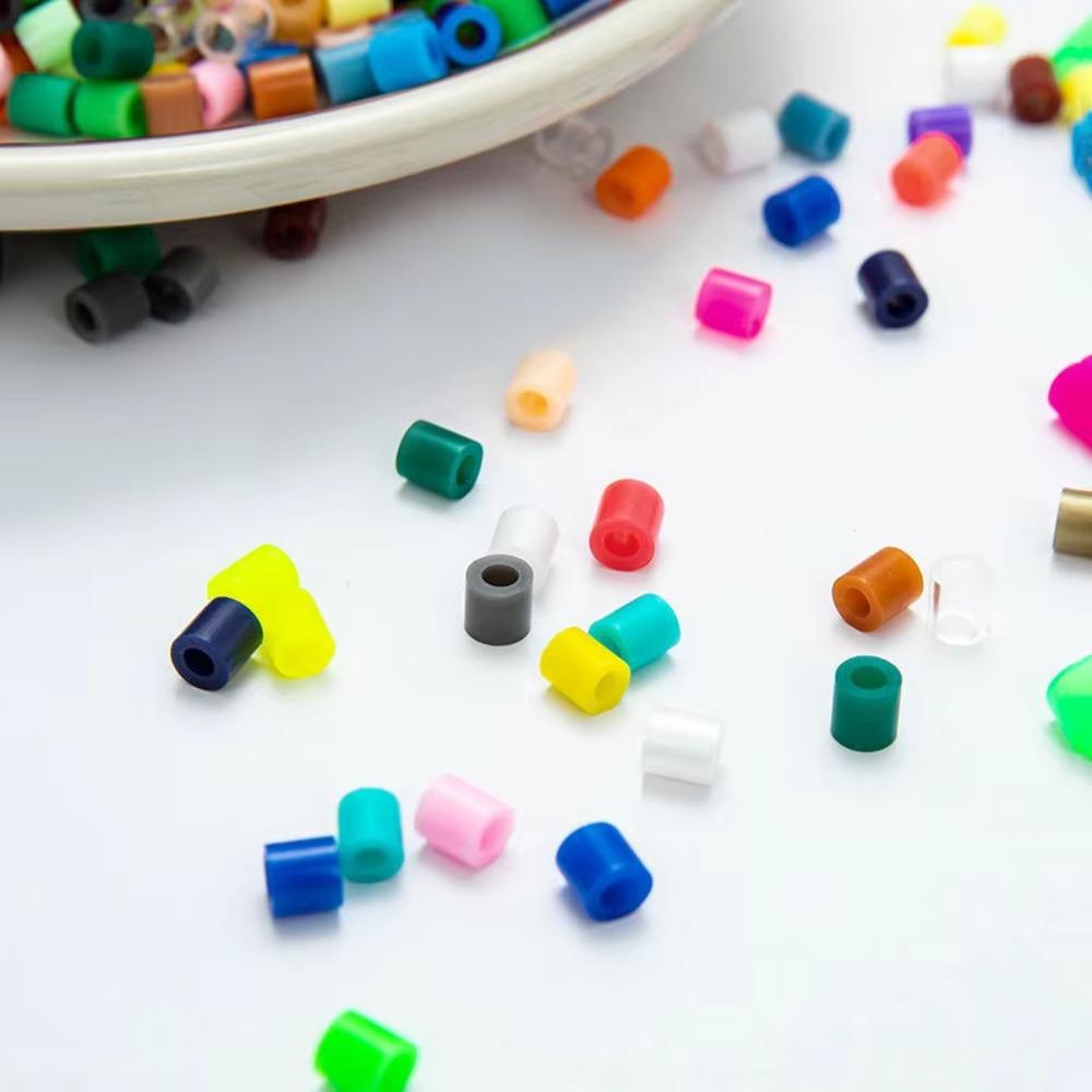 1000pcs Premium Small Bean Fuse Bead Scattered Beads 3D Puzzle Beads  Children Learning