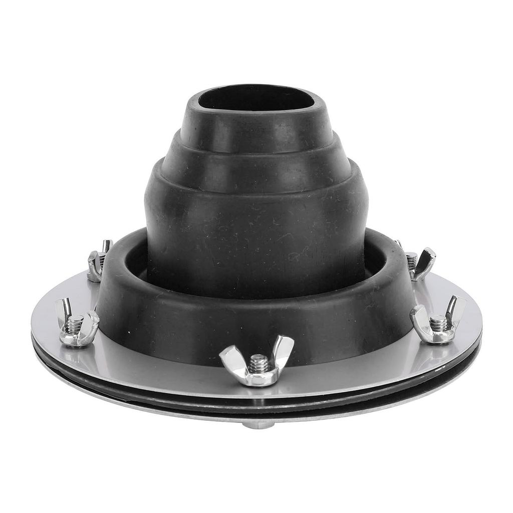 Комплект для установки палаточной печи, высокотемпературный силиконовый чехол для трубы, комплект для фартука дымохода на крыше, совместимый с тройной стенкой