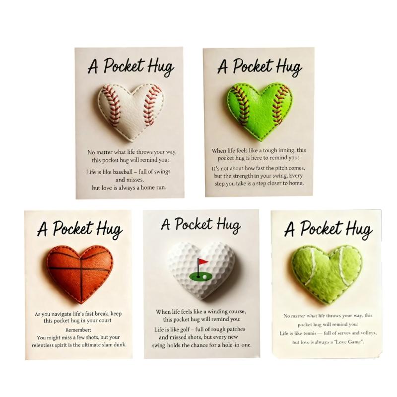 Portable Golf Motivational Card Plastic Pocket Sized Training Companion For Golfers