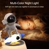 Rocket Astronaut Galaxy Projector Night Lights Bedroom Lamps Ambient Lighting Star Meter Bedroom Decor Romantic Gifts for Kids
