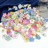 100Pcs Mini Multicolor Silk Artificial Daisy Flower Heads Flowers For Diy Wreath
