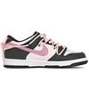 Nike Кроссовки Dunk Berry Bear Устойчивые к истиранию Низкие Скейтбордические Женские Черно-розовые DD1503-101(Team318-SBOX)