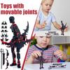 Mobile Doll Set, 3D Printed Titan Robot Mobile Doll, Posable Mobile Doll, Suitable For Collectors, Desktop Decoration