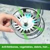 Фильтр для кухонной раковины из нержавеющей стали, заглушка для улавливания волос в ванной, фильтр для слива в канализацию, заглушка для фильтра для раковины