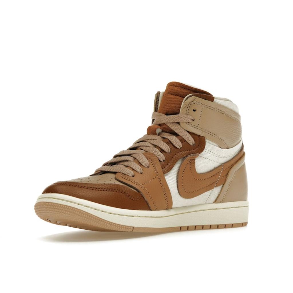 Air Jordan 1 High Method of Make Legend Средне-коричневые женские кроссовки Legend-Dark-Brown Legend-Coffee Legend-Light-Brown FB9891-200