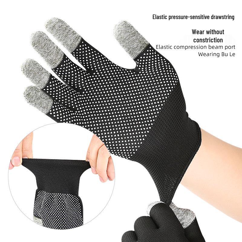 Windproof Touchscreen Five-Finger Gaming Gloves for Electronic Instruments & PUBG