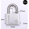 Factory outlets Stainless steel 304 outdoor padlock Waterproof  anti-rust  anti-theft  corrosion-resistant Ocean Ships  Outdoor