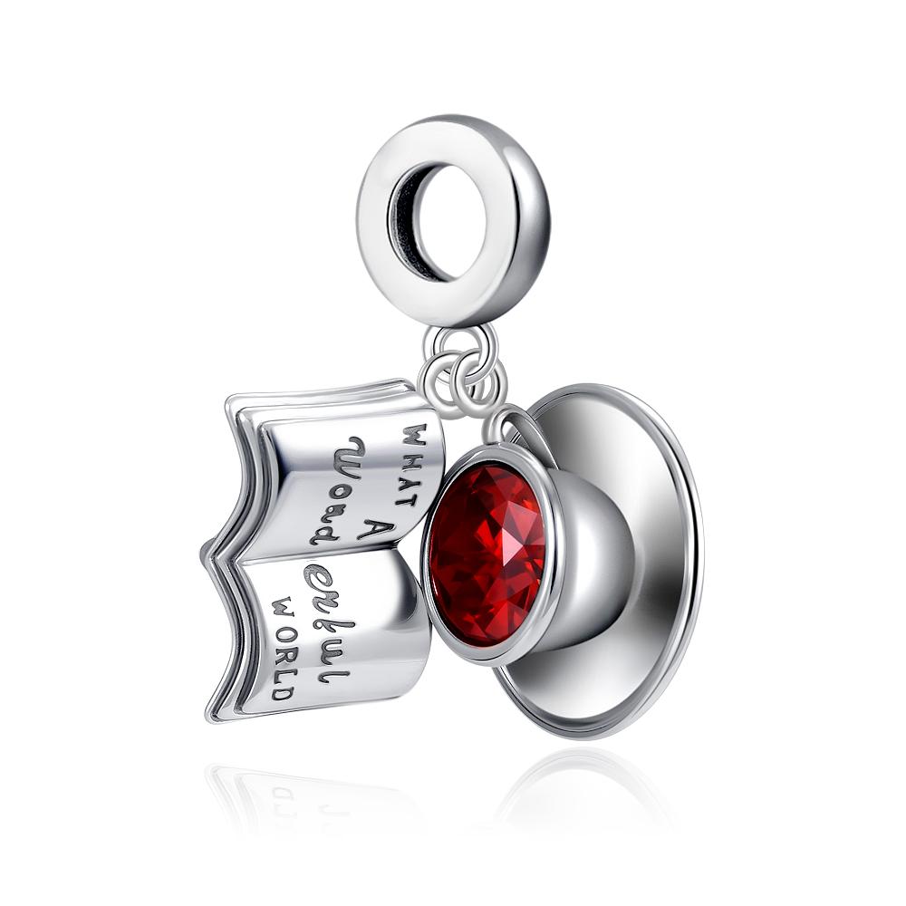 New Silve Red Heart Rudder Anchor Pendant Charm Bead Fit Original Diy Bracelet For Women Diy Fashion Jewelry Making