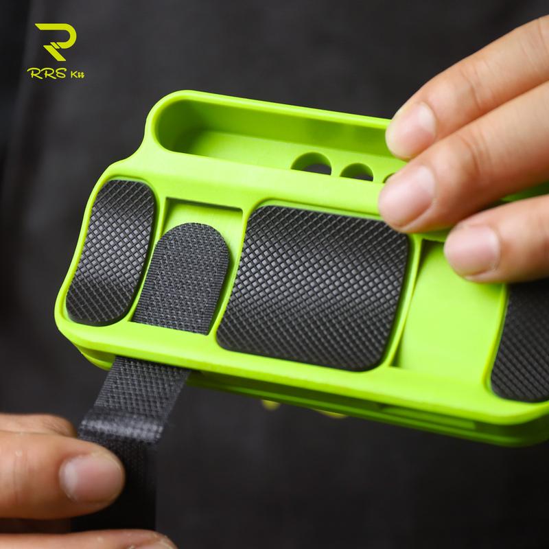 RRSKIT Bicycle Virtual Head Tube Dummy Steerer Tube Repair Holder with Parts Storage Tray Detachable Bike Maintenance Tool