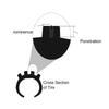 100pcs Tire Spikes M8 Excellent Grip Anti Slip Wheel Tire Stud  for Loader Skid Steer Forklift Tire Spikes Tire Stud