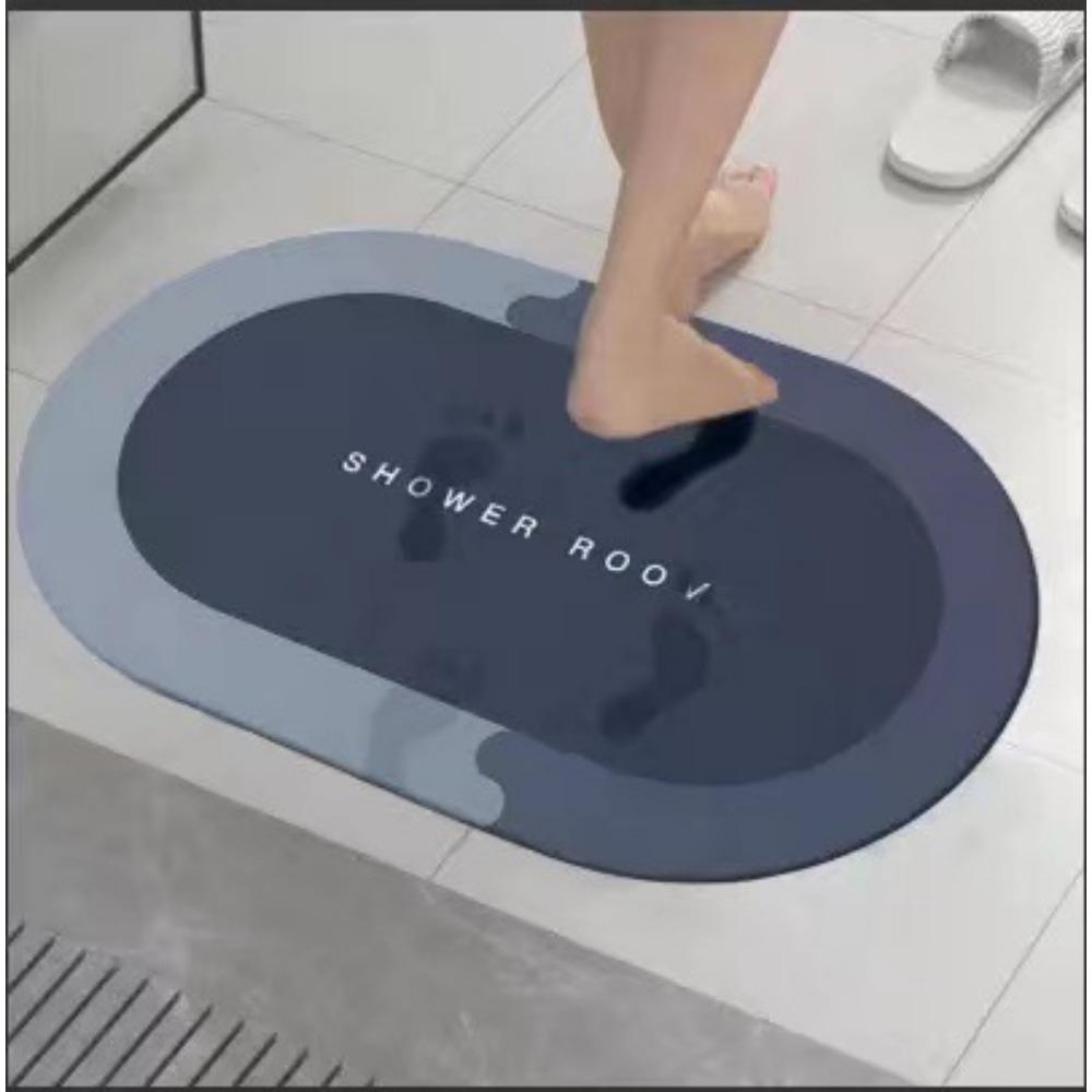 2 шт. Мягкая диатомовая грязепоглощающая подкладка, нескользящая, быстросохнущая, грязеотталкивающая, простая в уходе подкладка для пола