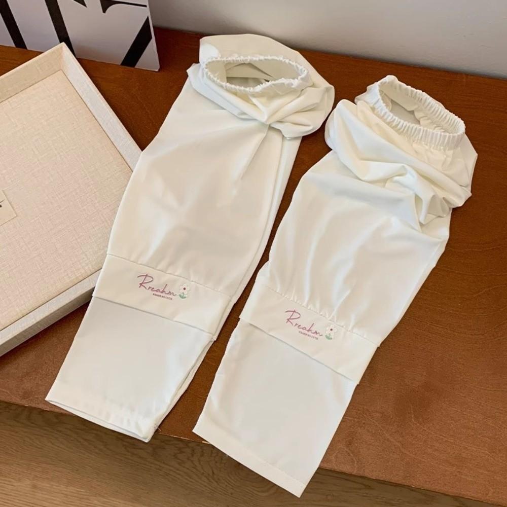 Защита рук Длинные рукава из ледяного шелка Свободные велосипедные перчатки Дышащие солнцезащитные накладки на руки Вождение