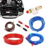 Car Audio Cable Amp Wiring Kit 1500W Anto Audio Amplifier Wiring Cord Set Comprehensive Amplifier Wiring Kit Subwoofer Wiring