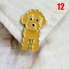 1PC Cartoon Pendant Dog Jewelry Dogs Brooches Pins Dachshunds Corgi Badge Decorated Cute Brooches