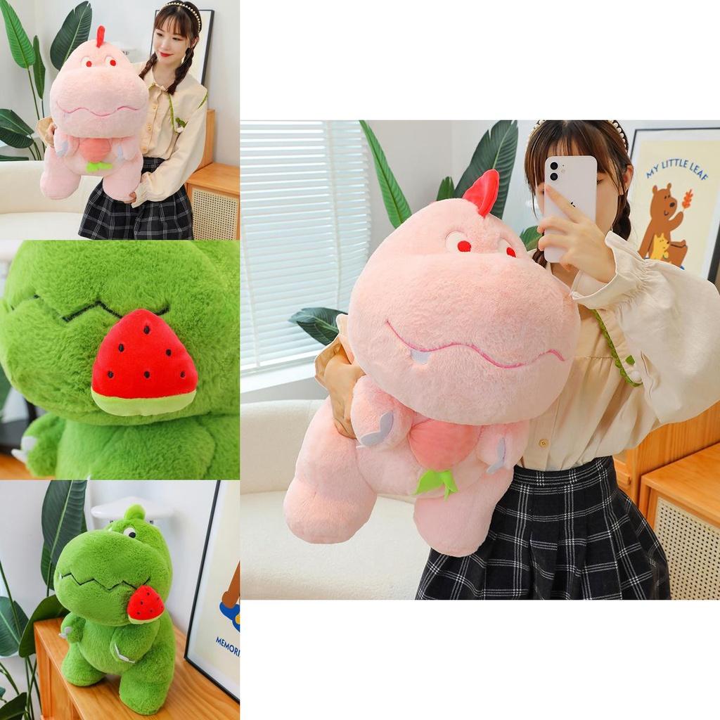 Cute Dinosaur Plush Toy Creative Couple Dolls Stuffed Animal Lovely Doll Kids Pillow Wholesale Birthday Gift Characters)