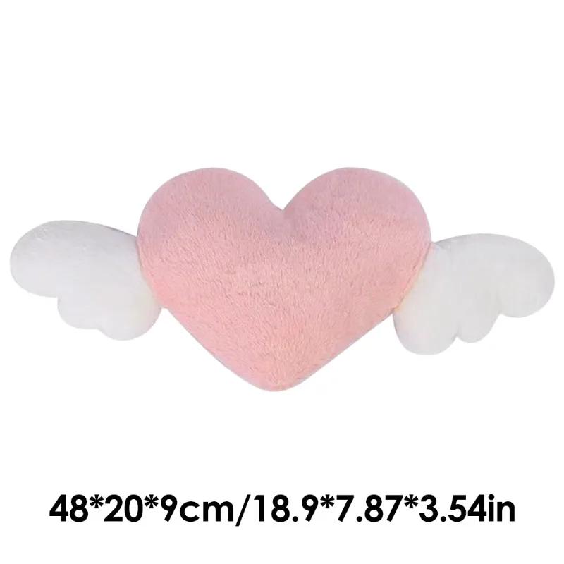 Подголовник для автомобиля Подушка для шеи Love Wing Подушка для автомобиля Love Heart-shaped Подголовник для шеи Подушка для женщин Автотовары