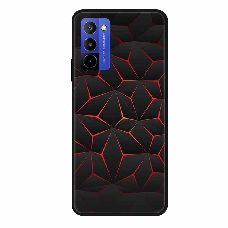 Чехол для Wiko 10 6,75" Роскошный Мягкий Силиконовый Задняя Крышка из ТПУ Чехол для Телефона для Wiko 10 Wiko10 Coque Защитный Ударопрочный Love Fundas
