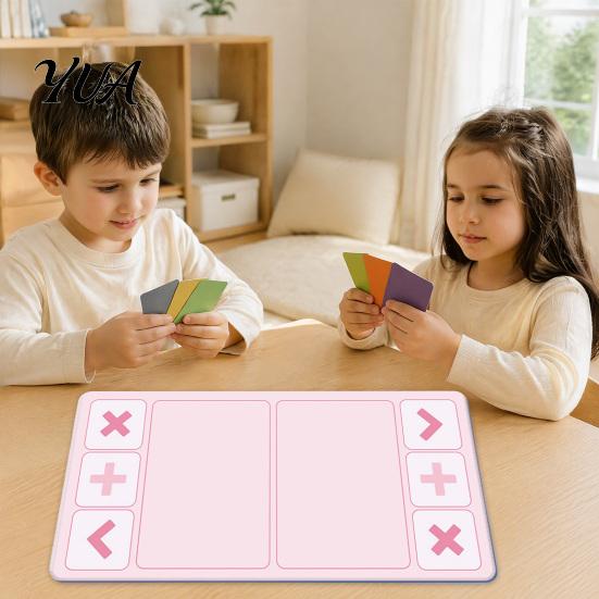 Tabletop Game Accessories Fidget Trading Board Mat, Non-Slip Rubber Table 24 x 12 Sensory Toy Inch Kids Board, Gift for Collectors Desktop Play Mat