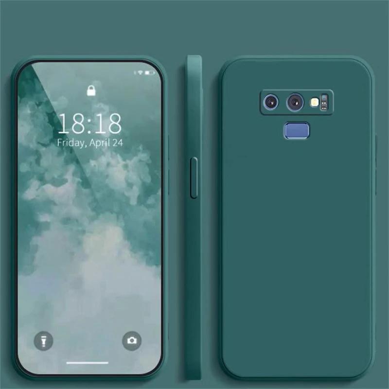 Оригинальный чехол Мягкий чехол из жидкого силикона Для Samsung Galaxy Note 20 Note 20 Uitra 8 9 10 Для Galaxy S10 S9 Plus Чехол для телефона