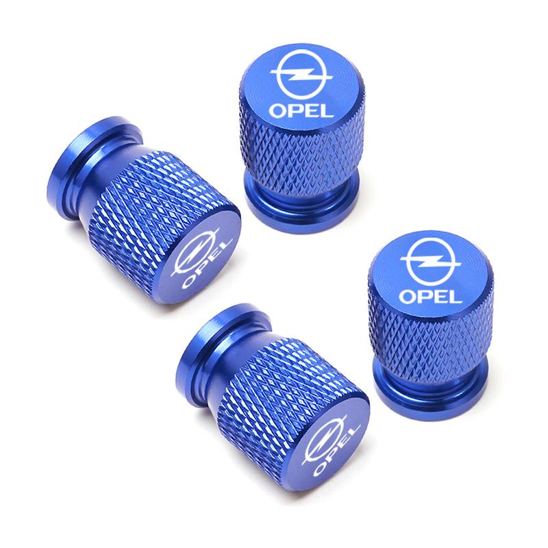Car Wheel Tire Valve Caps Tyre Stem Covers Airdust Waterproof For Opel Astra GTC Insignia Antara Meriva Zafira Vectra Mokka YN6