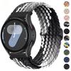 Elastic Nylon Strap for Samsung Galaxy Watch 7 6 5 4 Classic 20mm Braided Solo Band for Huawei Watch GT5 3 4Pro 22mm Bracelet