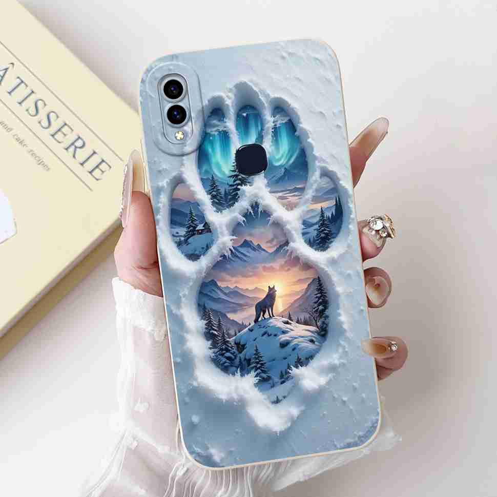 Для vivo V9 1723 Чехол Vivo V9 Youth 1727 1726 Модные Цветы Мягкий Силиконовый Задний Чехол Для Vivo y85 Y85 6.3" Защитные Чехлы