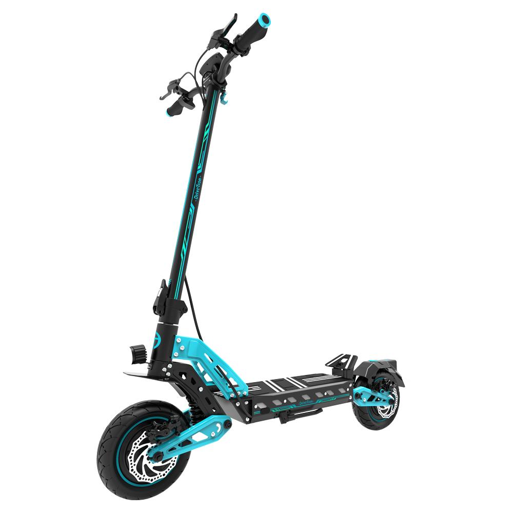 DriveTron DT10 1000W Electric Scooter, 48V 15.6Ah Battery, 40-50km Range, Dual Suspension & Brakes for City Commute