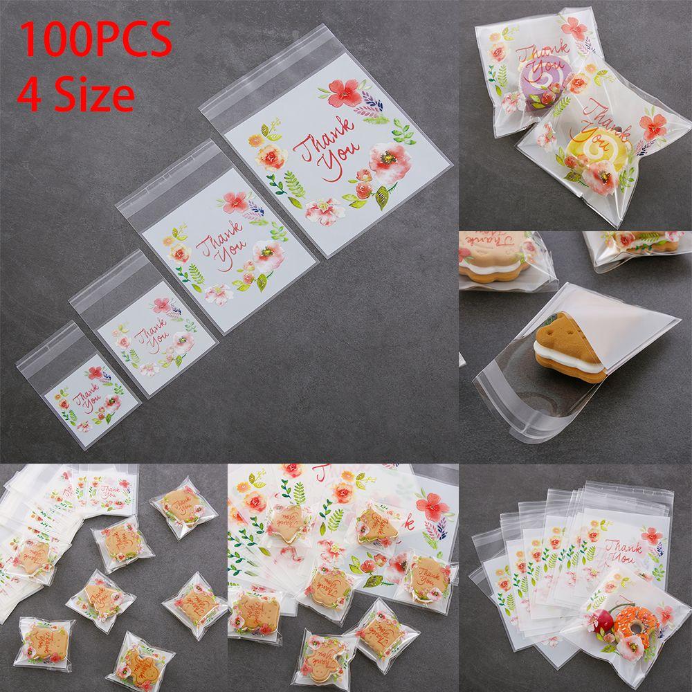 Baking Pastry Tool Biscuit Thank you Candy Pockets Packaging Bag Cookie Bags Wrapping Supplies