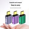 OTG-конвертер Type C 5В/12В Адаптивная зарядка 5 Гбит/с Передача данных USB C на USB-адаптер для мобильного телефона, ноутбука