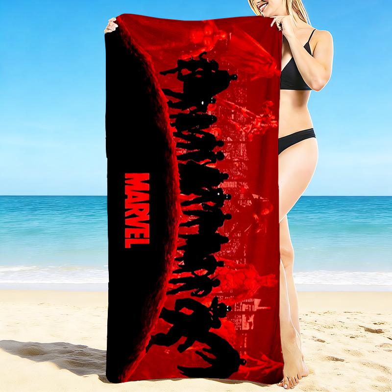 1Pc Marvel Cosmic Battle Beach Towel Quick Dry Multiuse For Beach Pool Gym Yoga Home Travel Christmas Halloween Xmas Gift S1189