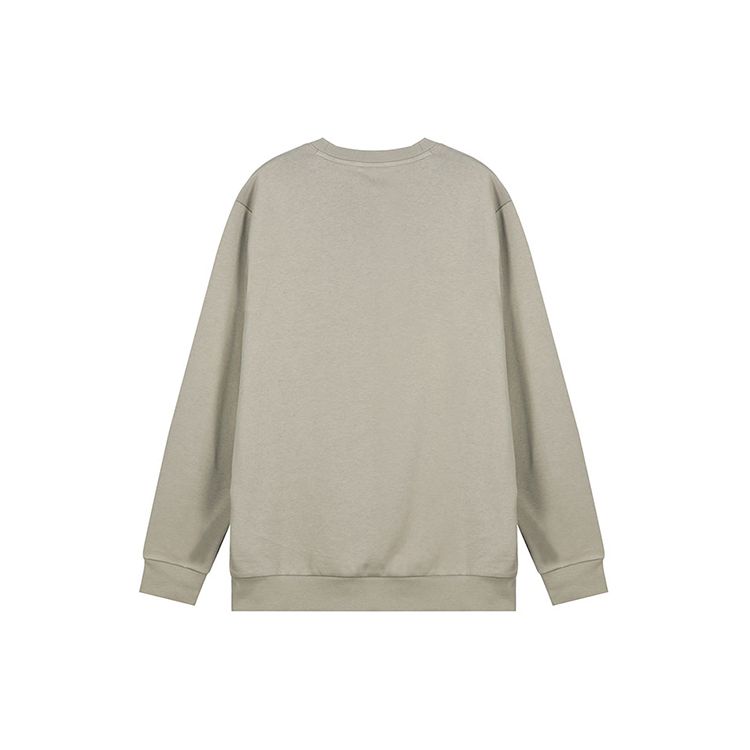 Anta Толстовка мужская пуловер с круглым вырезом с логотипом серии Lifestyle, цвет зеленый боб 952358701-6