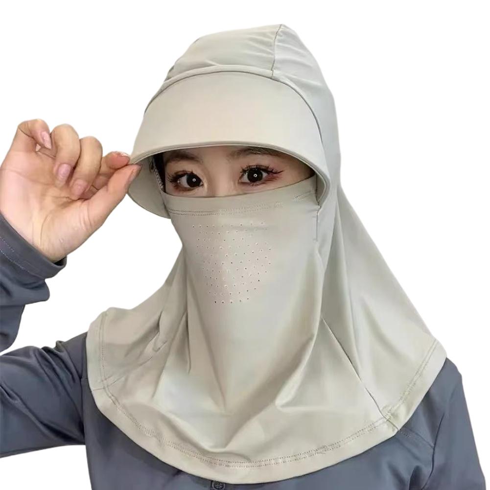 Новая солнцезащитная шляпа для женщин летом, защита шеи, комплексная езда на велосипеде, шляпа, защита, Ma E8U4