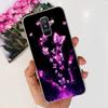 For Samsung A6 Plus 2018 Case SM-A605F New Fashion Butterfly Marble Soft Silicone Funda For Samsung Galaxy A6 A6+ SM-A600F Cover