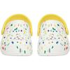 Crocs Baya Seasonal Printed Comfortable Versatile Non-Slip Durable Low-Top Sandals Kids Sandals White 209728-94S