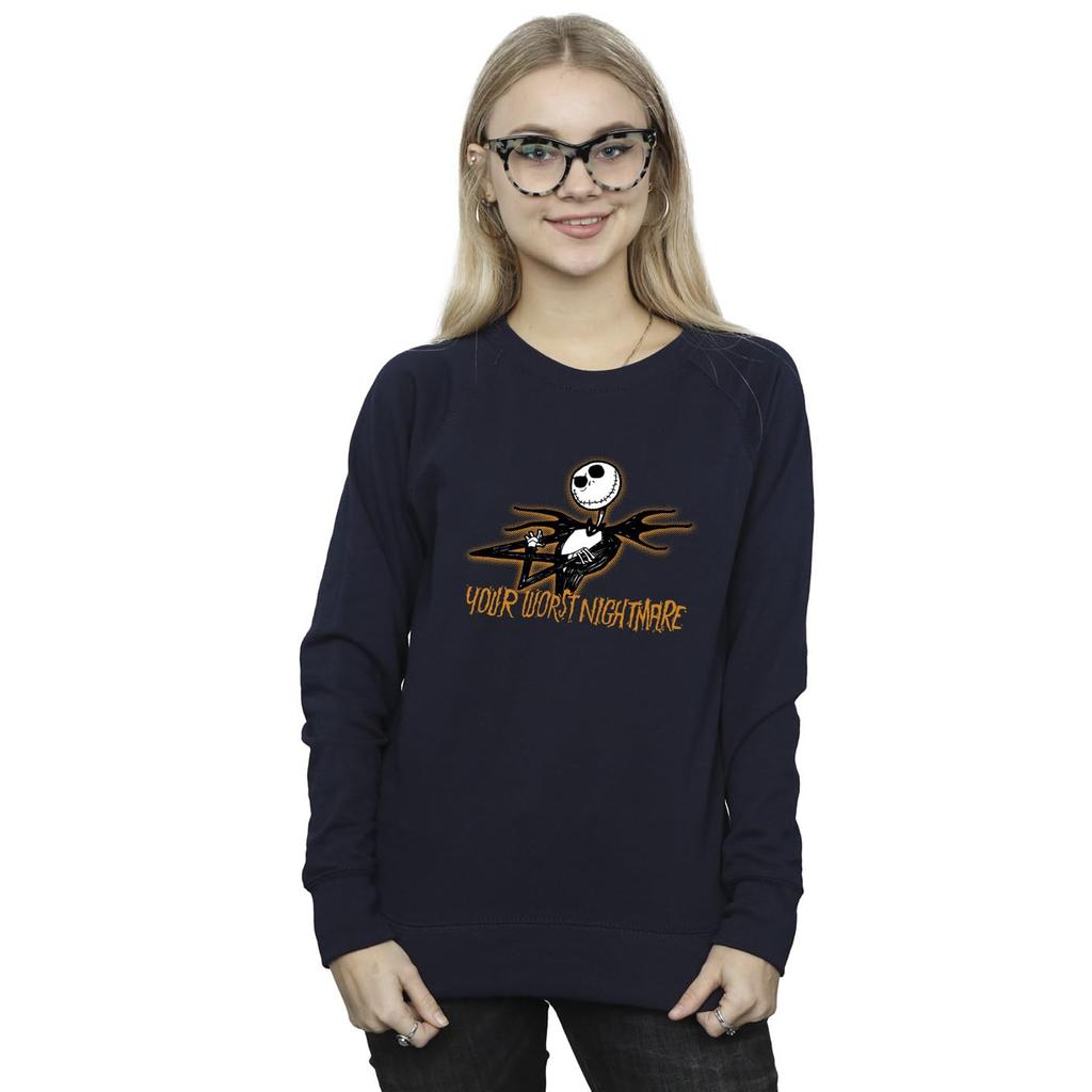 The Nightmare Before Christmas Womens/Ladies Your Worst Nightmare Sweatshirt