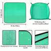 Indoor Green Plant Square Transplanting Potting Mat Foldable Waterproof Thickened Gardening Mat for Transplanting and Mess Control