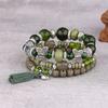 3pcs/Set Green Bodhi Beads Bracelets For Women Boho Summer Butterfly Charm Bracelet Femme Friendship Bracelets Bangles