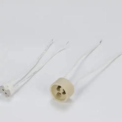 JOYINLED Держатель Проводной Разъем Основания Ламп Патрон Gu10 Керамический Основание Патрон Адаптер для LED Лампы Проводной Разъем Патрон