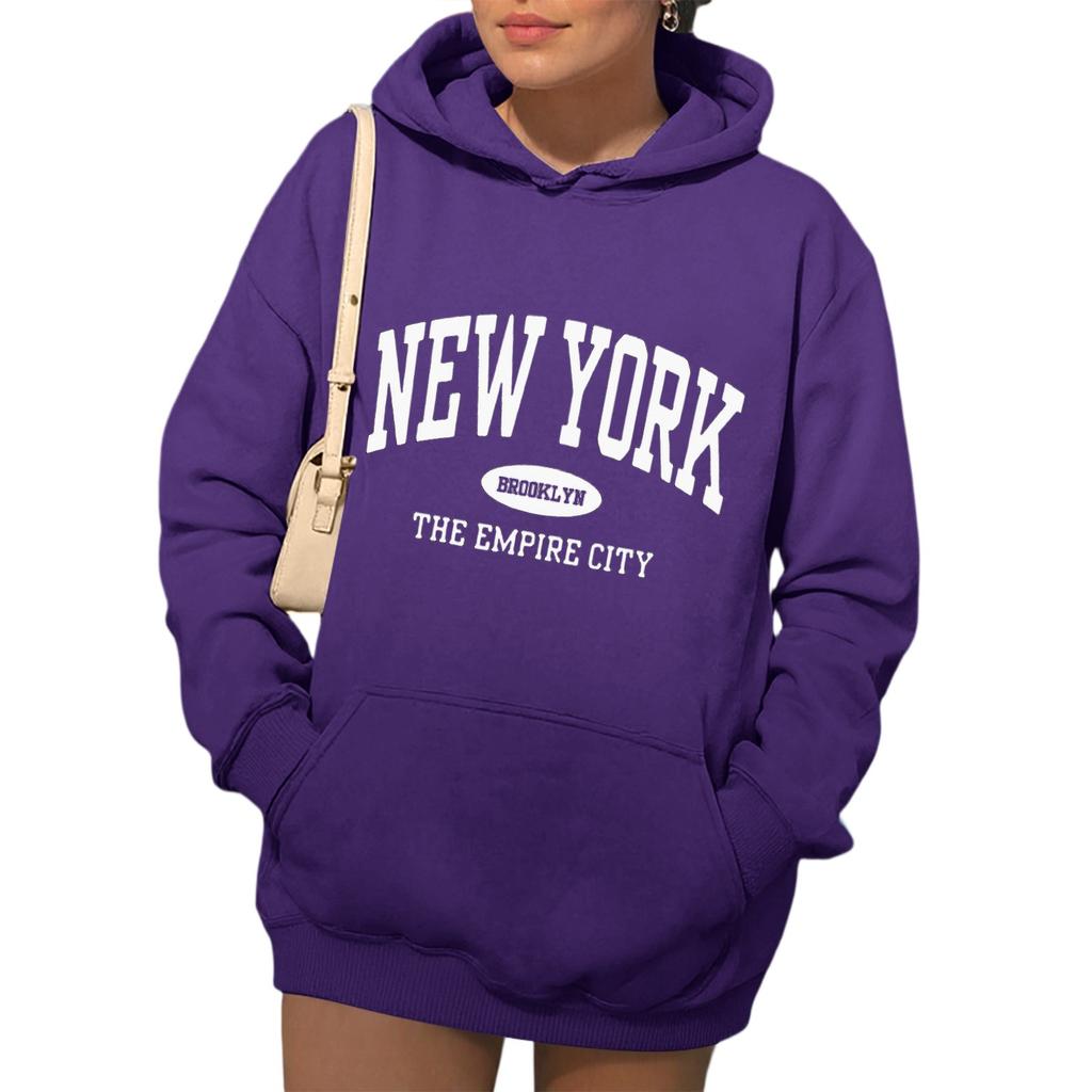 Женские толстовки, осенняя мода, свитшоты с принтом, повседневная толстовка с длинным рукавом, свободная толстовка, осенняя толстовка