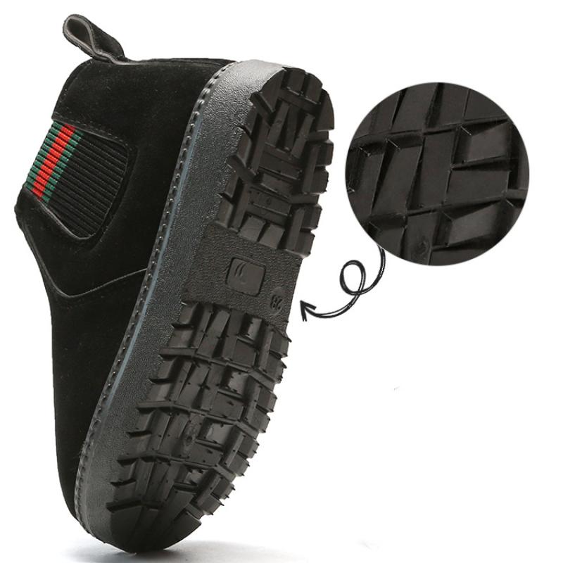 Ботинки «Мартенс» для мальчиков и девочек, утолщенные зимние ботинки на мягкой подошве, нескользящая зимняя хлопковая обувь для детей