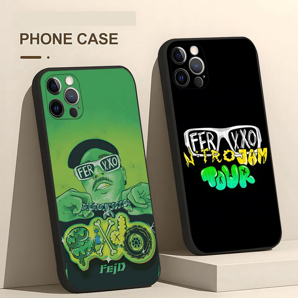 Ferxxo Feid Singer Phone Case For Iphone 15 16 Serene 12 14 Se 2020 2022 Pro Max 11 13 Xr X Xs Plus Funda Shell Cover