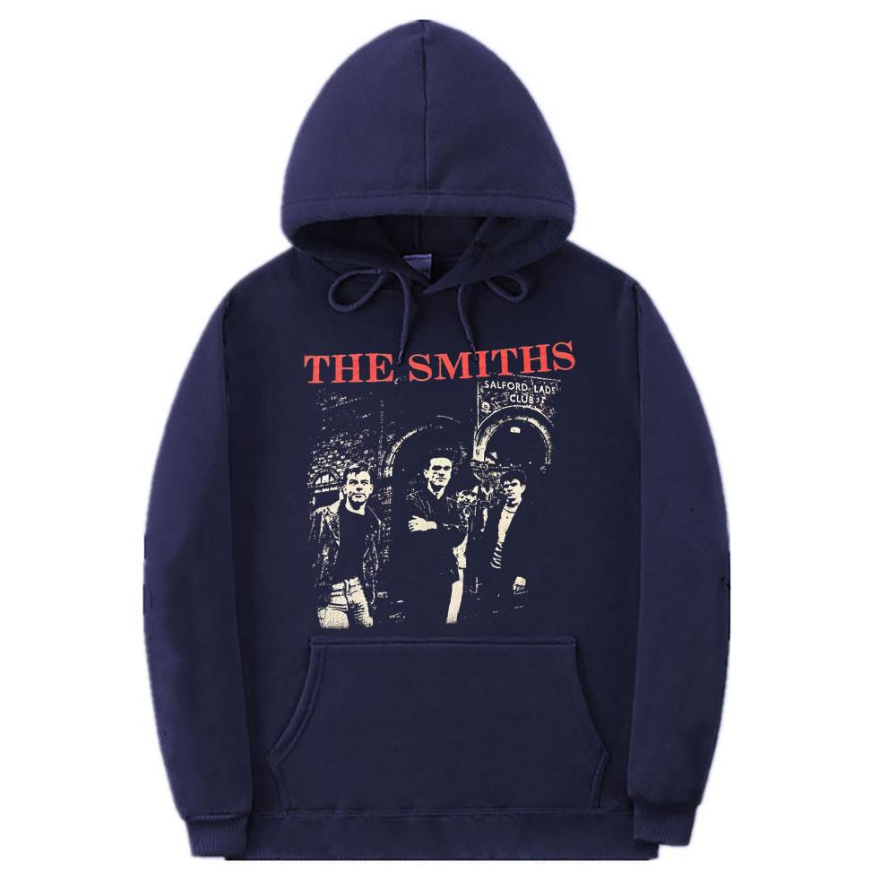 Толстовка с капюшоном британской рок-группы The Smiths, топы на осень-зиму, уличная одежда унисекс, толстовка унисекс с винтажным принтом, женские толстовки унисекс большого размера