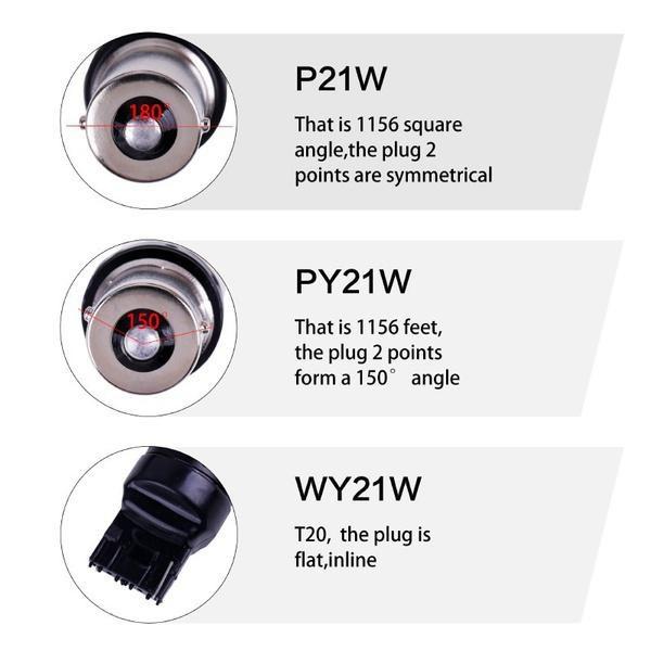 1 шт. Автомобильная светодиодная лампа стоп-сигнала с высокой яркостью и антимигающим сигналом поворота, автомобильные аксессуары