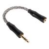 2.5mm To 3.5mm Sound Cable Female To Male Single Crystal Copper Core Gold Plated Connector