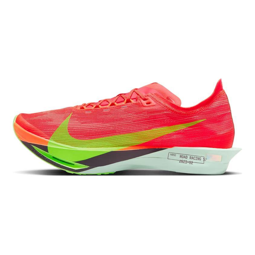 Nike Кроссовки ZoomX StreakFly 2 Ярко-малиновый Гипероранжевый Gridiron Lime Blast повседневные HF6416-600