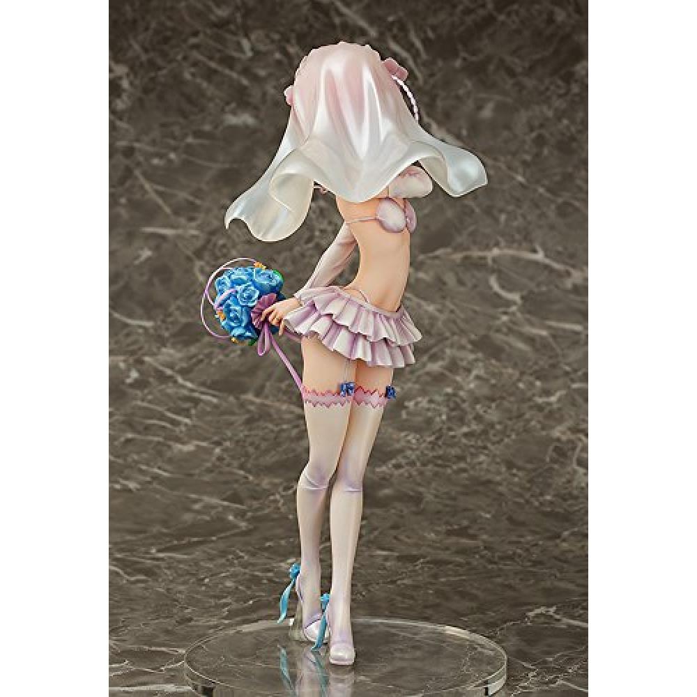 Ram Свадебная версия. ре:ZERO -Начало жизни в другом мире - Пластиковая окрашенная полная фигурка 17 масштаба Перепродажа